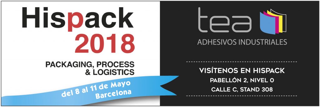 Tea Adhesivos en Hispack Barcelona 2018