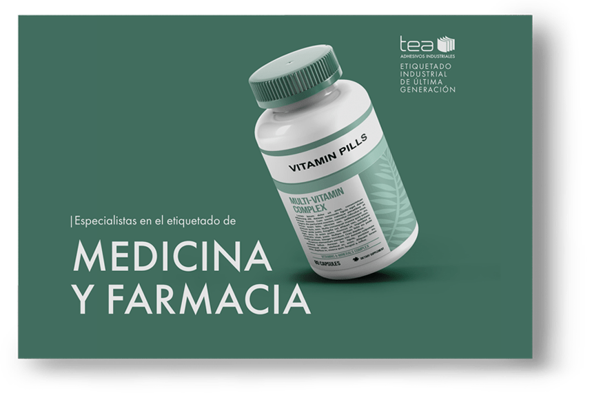 Etiquetado de medicina y farmacia