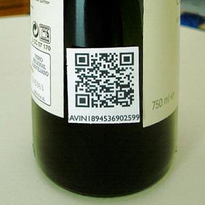 Etiqueta QR vino